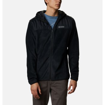 Columbia Jas Heren, Cottonwood Park Overlay Full Zip Fleece Zwart, 04WQJIFAU